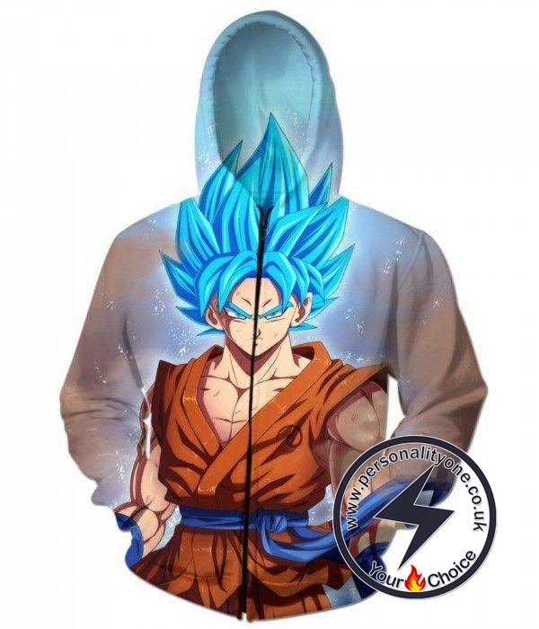 Dragon Ball Z - SSJ God ZipUp - Hoodies Jackets